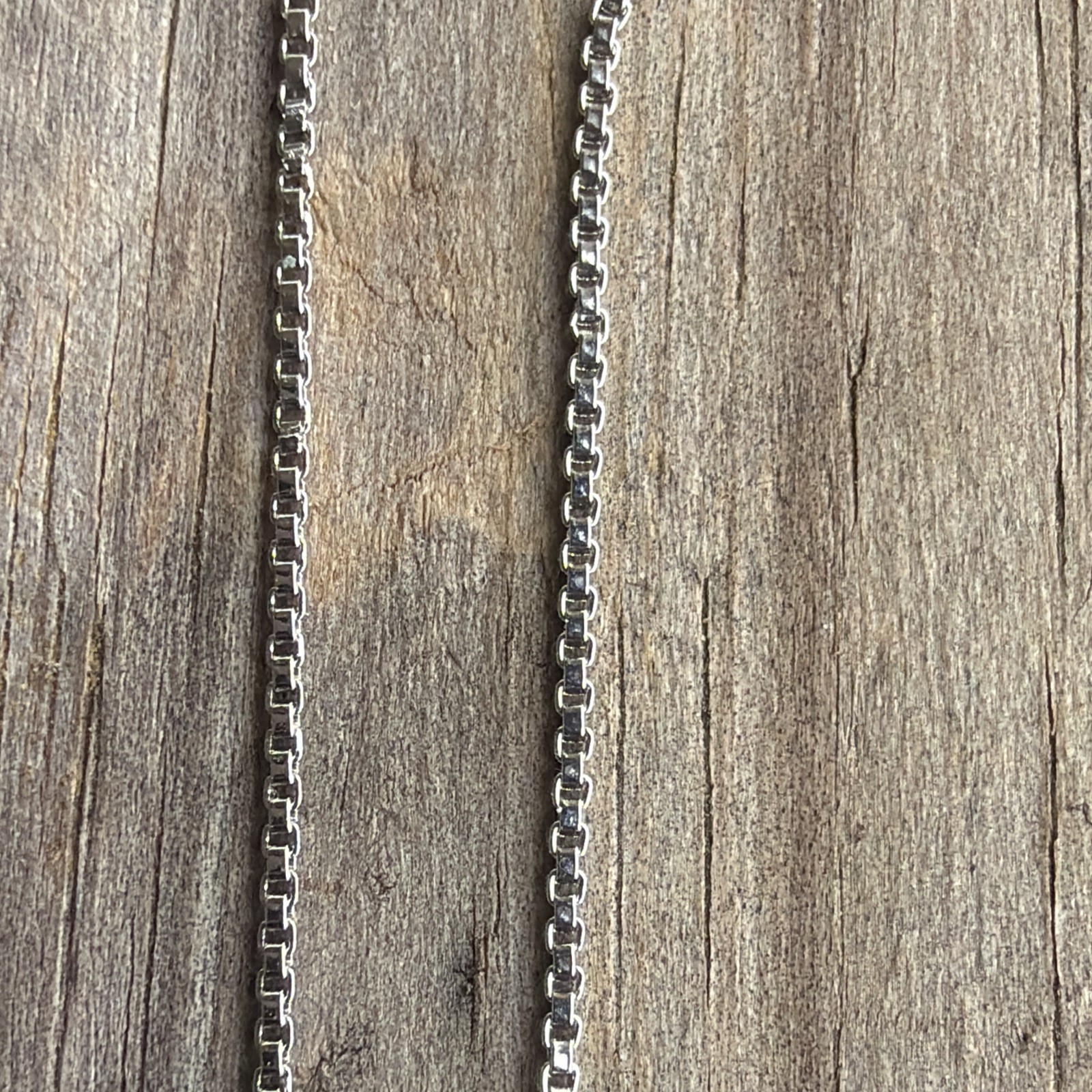 Amerthyst CZ Cross 2.25” Pendant Sterling Silver 925 Mount And 18” Chain 20g