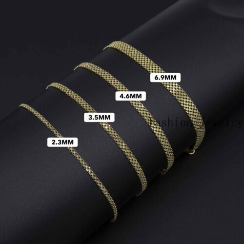 14k Yellow Gold 7.25″ Fashion Bismark Link Chain Bracelet 7MM 3Grams