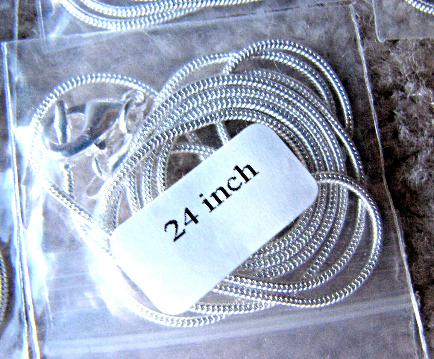 Sterling Silver .925 5 Different Length Chains 16 18 20 22 24″