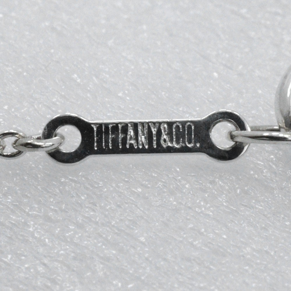 Tiffany & Co. Triple Star Necklace Silver 925 Ladies 17.3 in