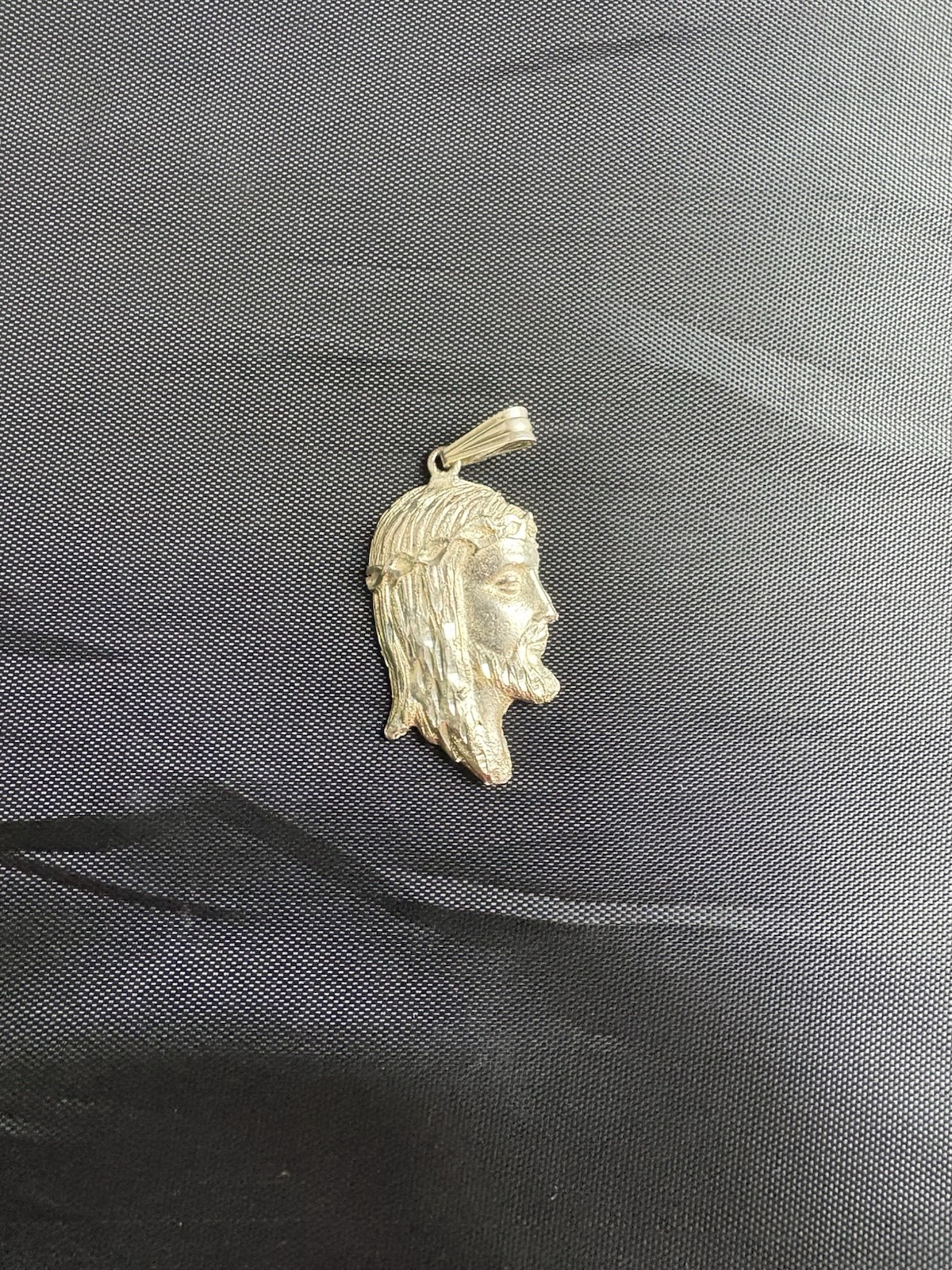925 Silver Jesus Face Pendant