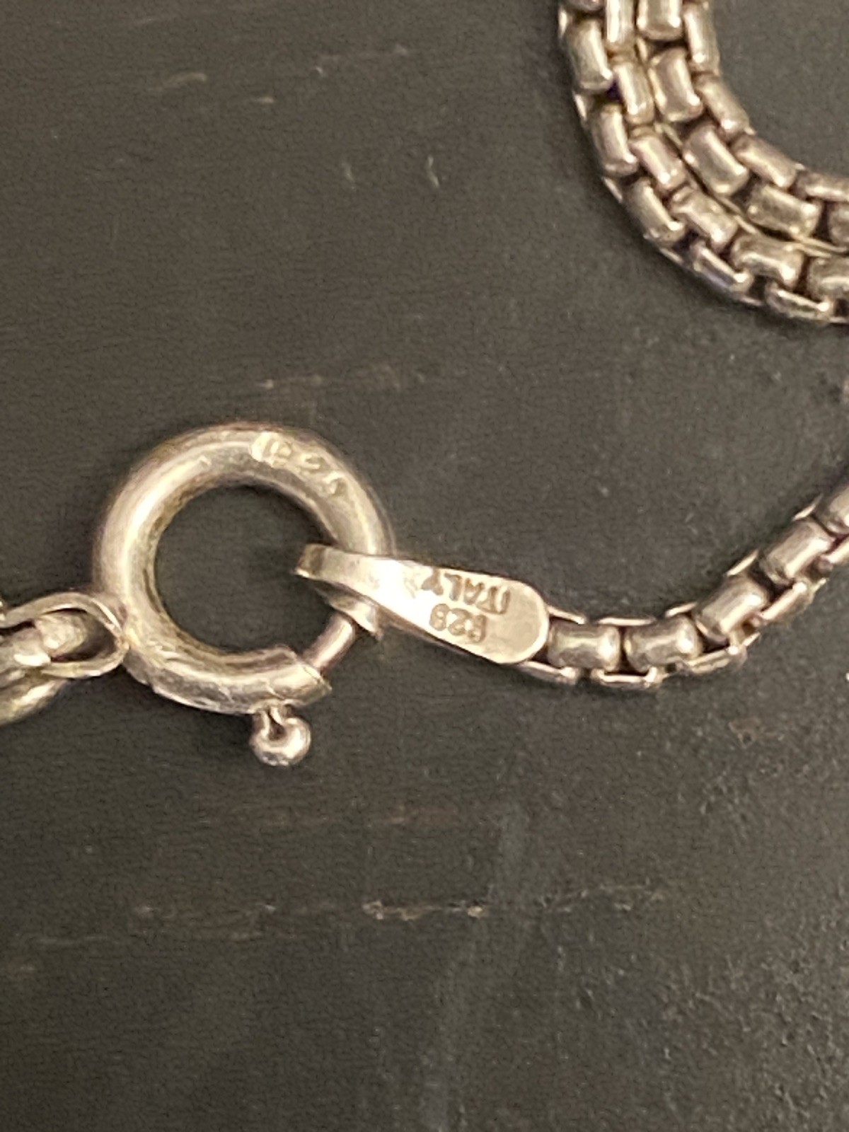 13g Sterling Silver Chain & 925 Baltic Amber Pendant