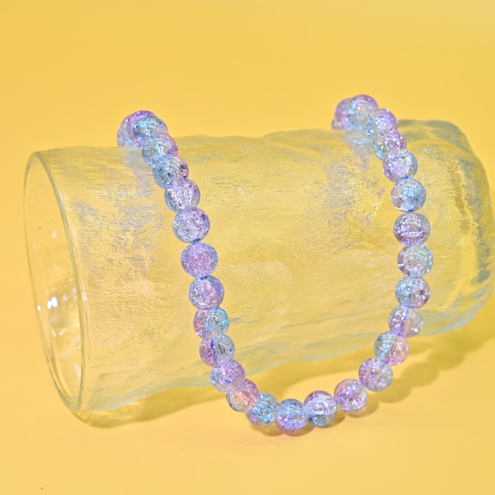 Colorful Mood Choker Baroque Bead Imitation Pearls Necklace, Women, Adults – 05