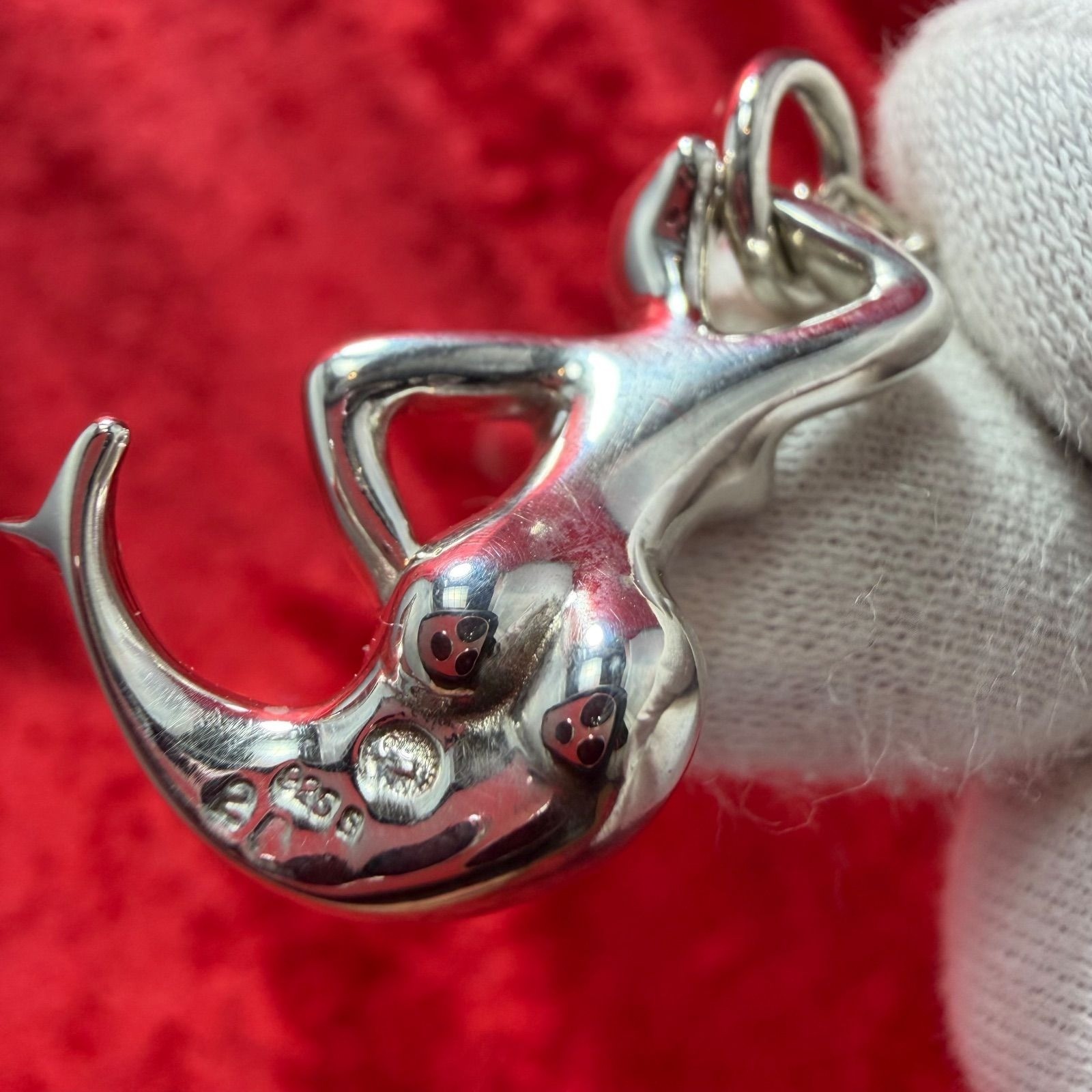 Georg Jensen Mermaid Pendant Necklace No.20 Silver 925 Discontinued Collectors