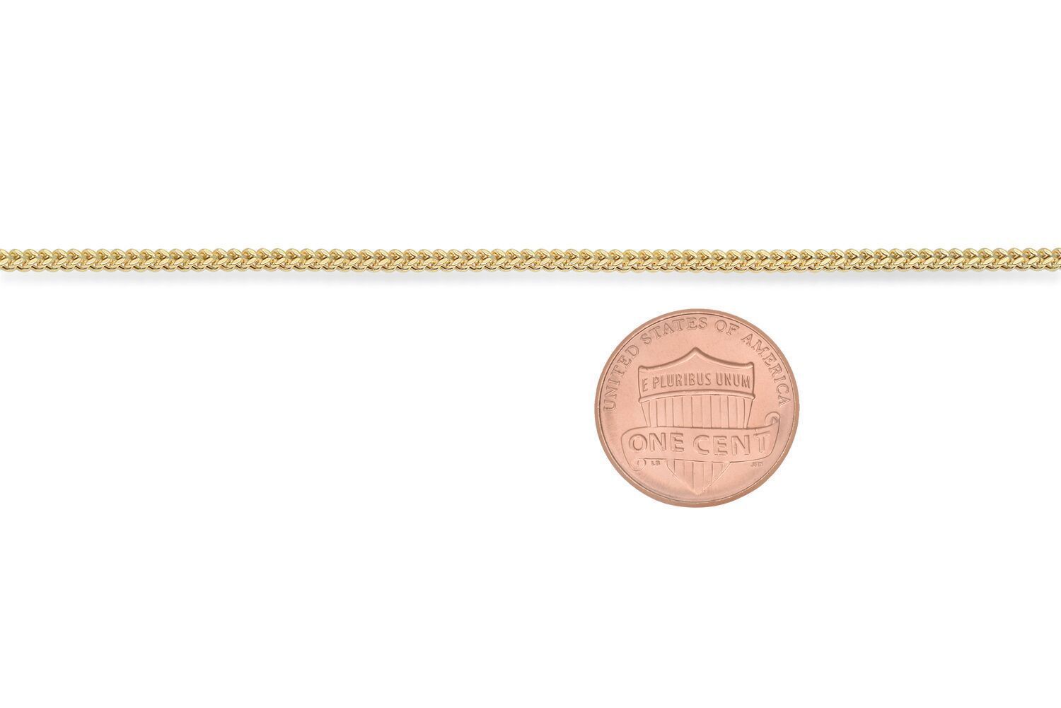 Brand New 10k Yellow Gold Franco Chain Necklace 1.5mm-6mm Sz 16″-40″ Hollow