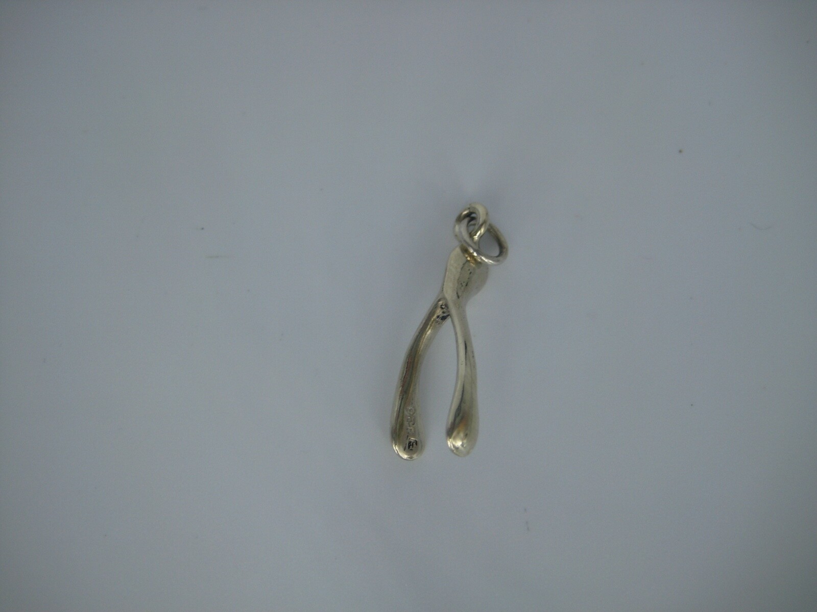 Sterling Silver Wish Bone Pendant