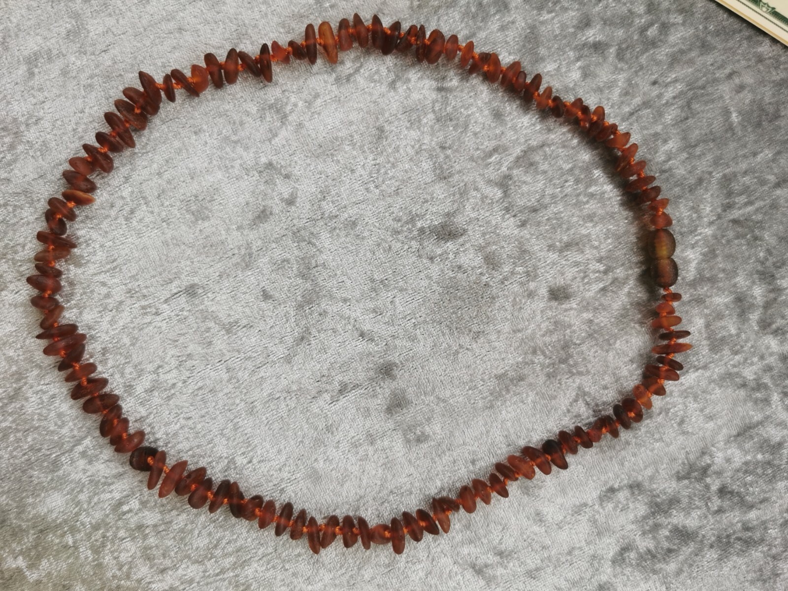 Baltic amber necklace for adults nee
