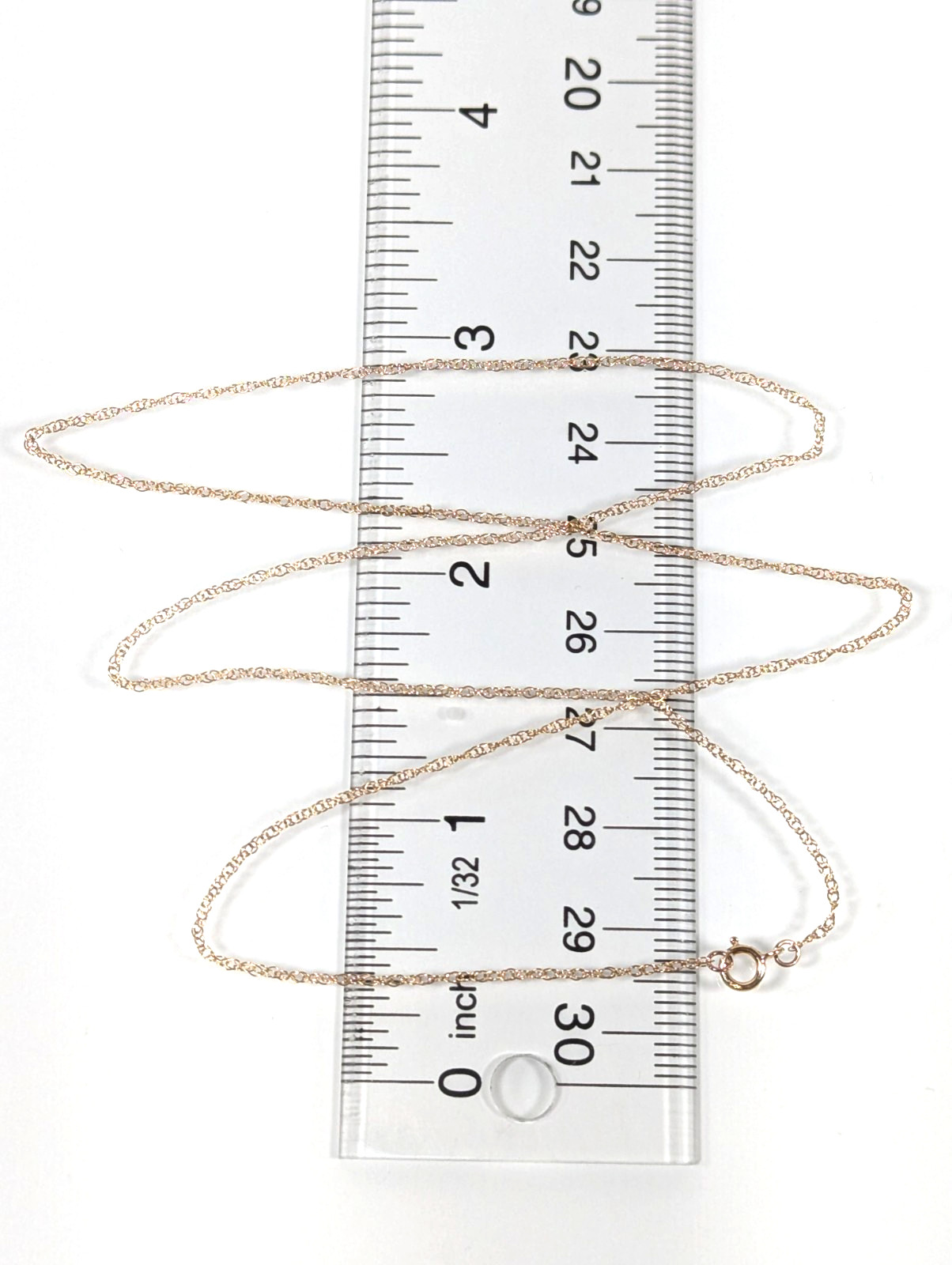 Vintage 10K SOLID Yellow Gold Necklace Chain Jewelry 19″ Gift FREE Shipping