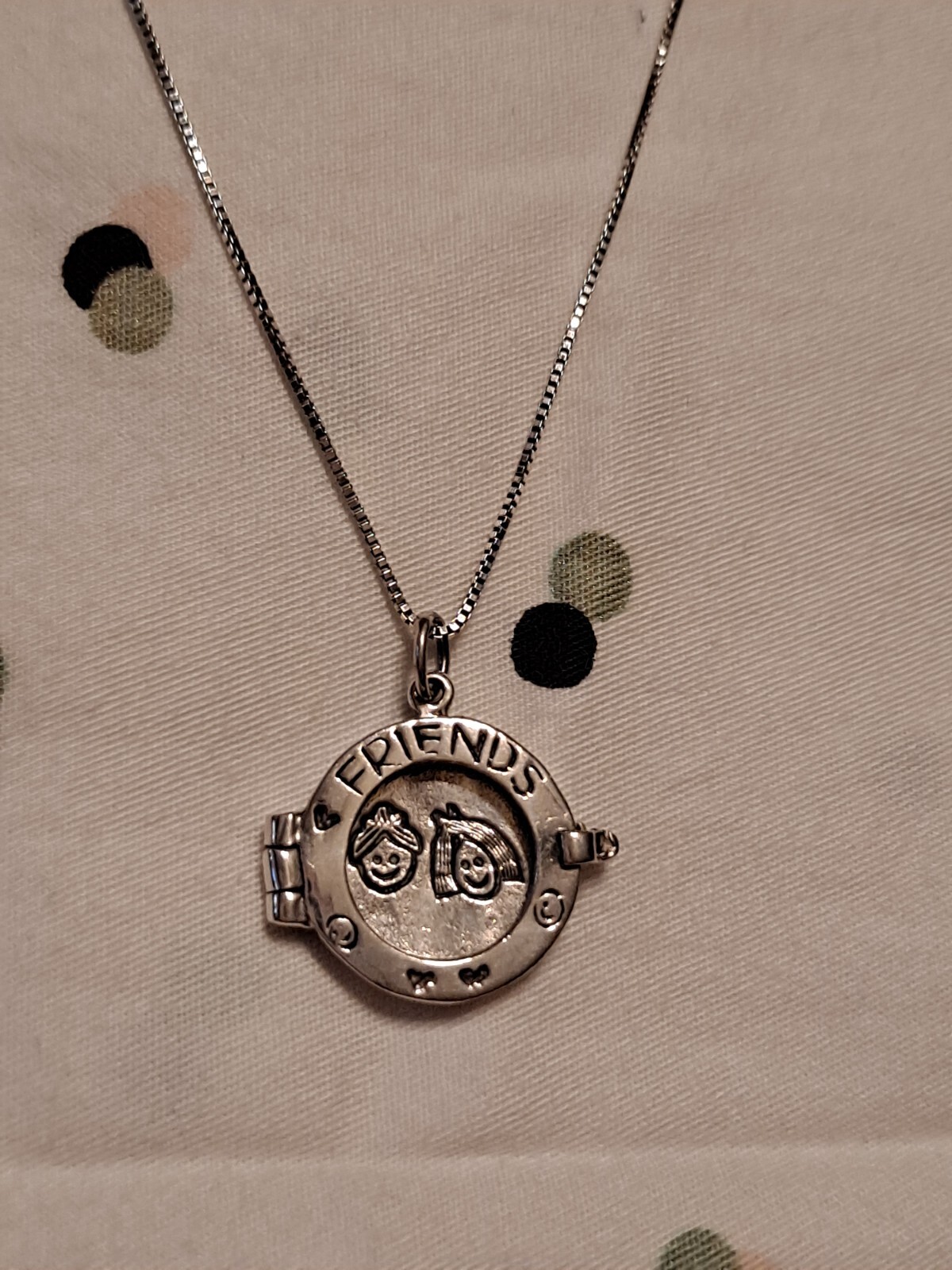 925 Sterling Silver Lot necklaces Milefiori Murano style & Friends photo pendant