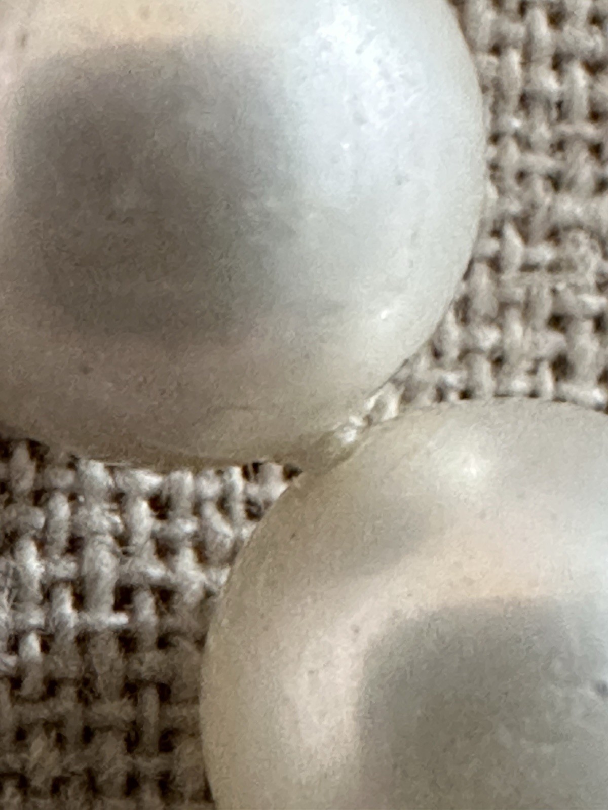 Vintage Judith Ripka Silver Pearl Sterling Silver Necklace 17″