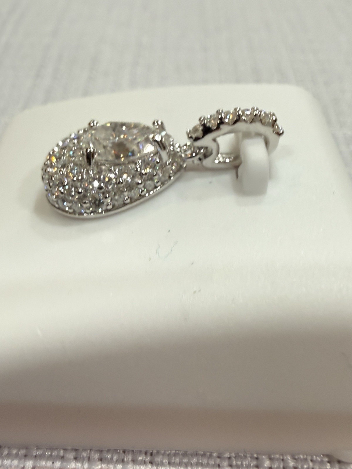 Moissanite 925 Silver 1.50ctw Pendant