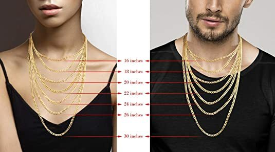 4.5MM Solid 925 Sterling Silver Italian Gold Curb Cuban Chain Necklace 18″- 24″