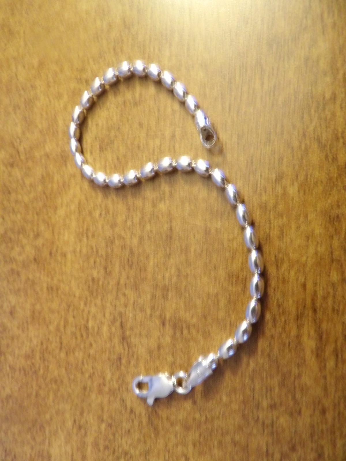 .925 Sterling Silver Chain Bracelet 7″ Made in Italy