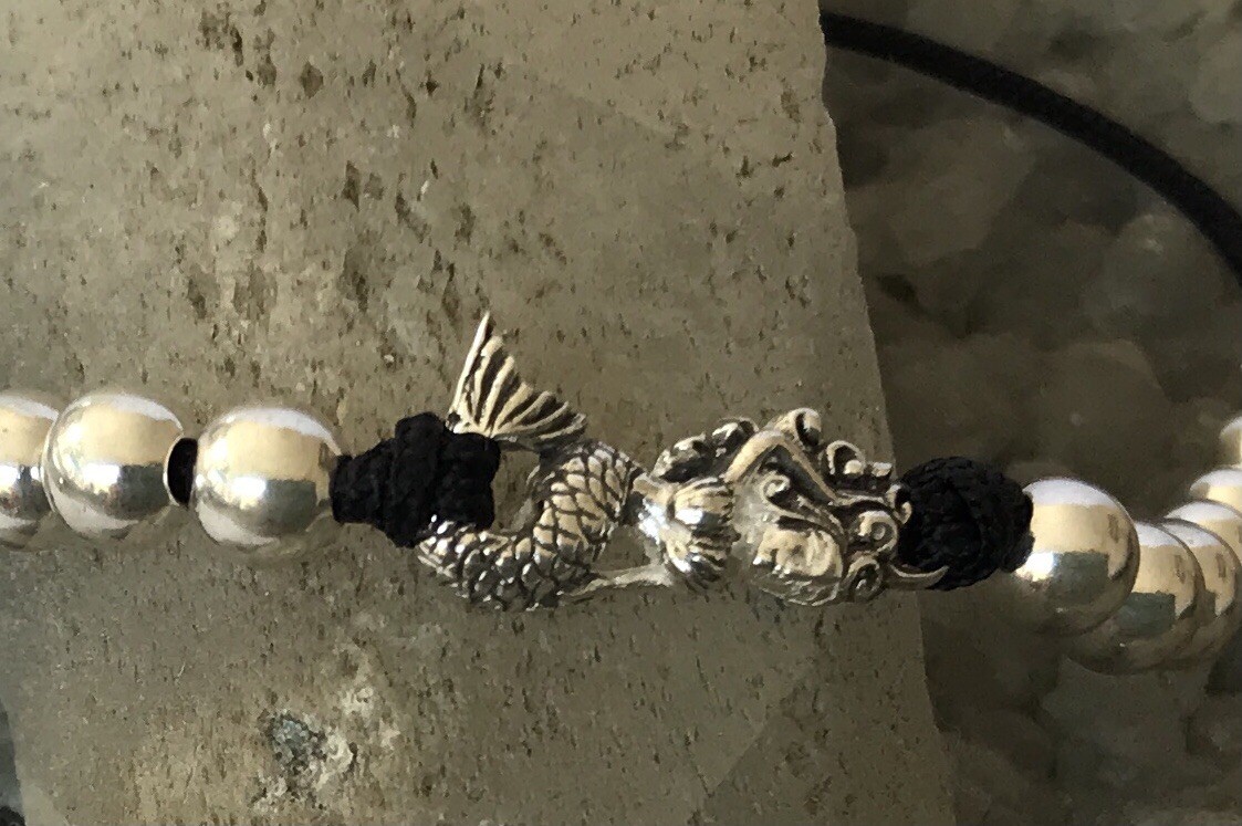 Mermaid Bracelet Adjustable 925 Silver Jewelry