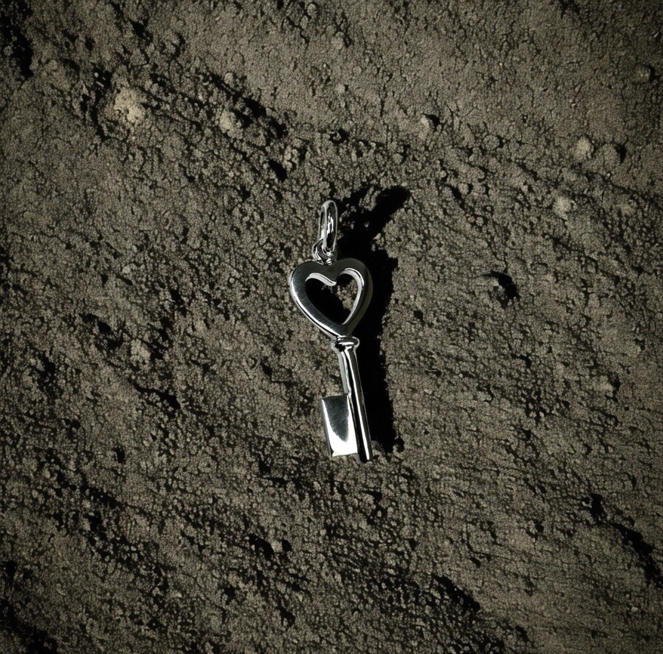 Silver 925 Key Pendant( Optional Could Be Rose Or Yellow Plated)