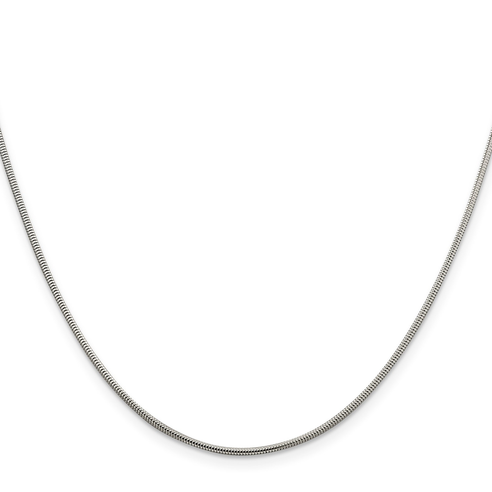 925 Sterling Silver 1-6mm Snake Chain Necklace 7-30 Inch Mens Womens