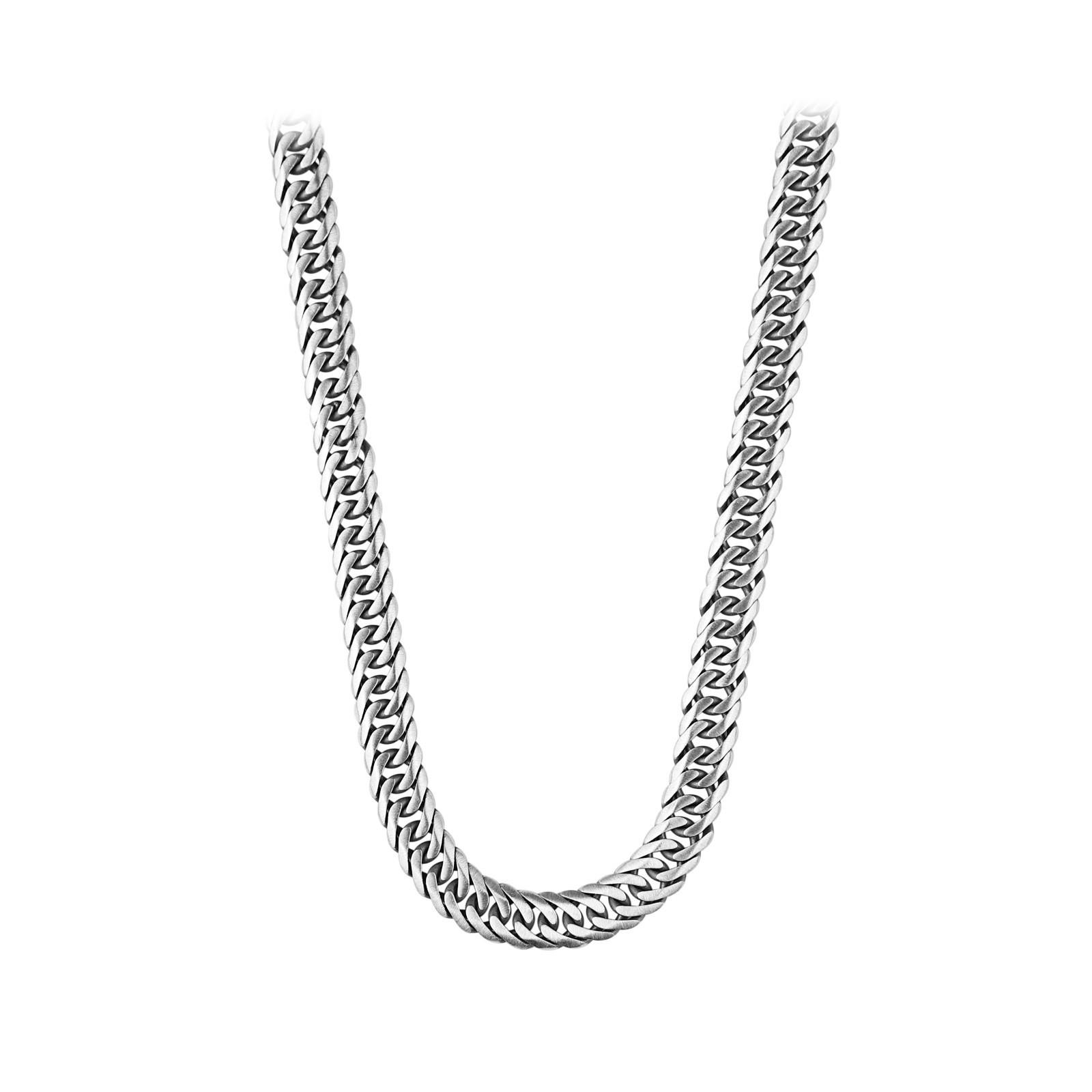 925 Sterling Silver Men Handmade 10MM Curb Chain Solid Necklace