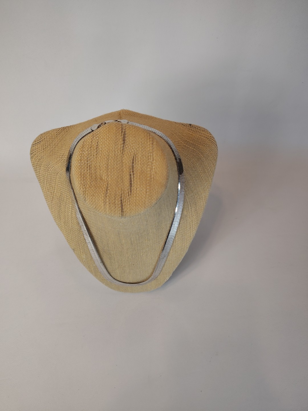 925 Solid Sterling Silver 20 Inch Necklace. Made In Italy 30 Grams 9mm