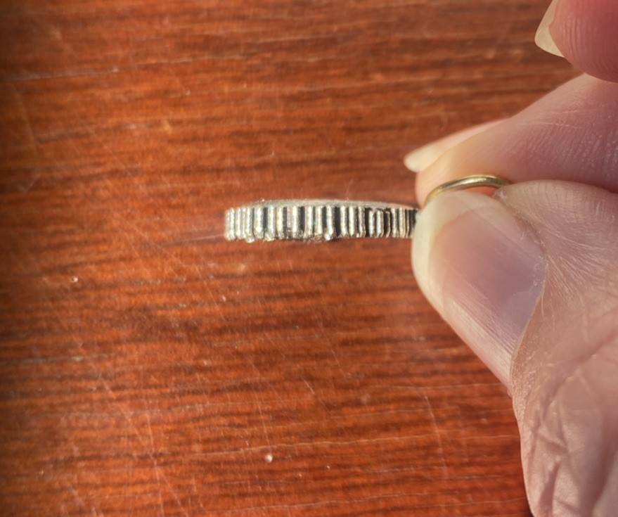 Erica Molinari Baby Pave Diamond Moon Charm