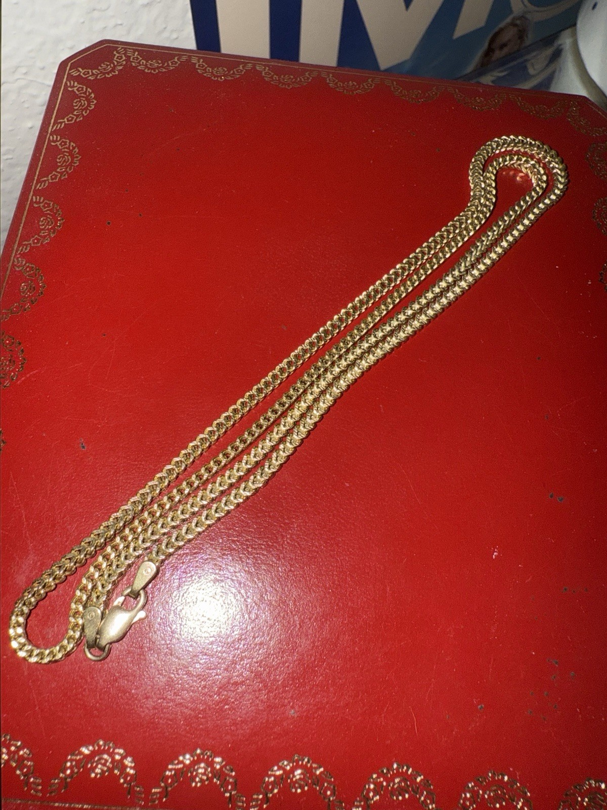 10k Solid Gold Franco 2.5mm Diamond Cut 22inch
