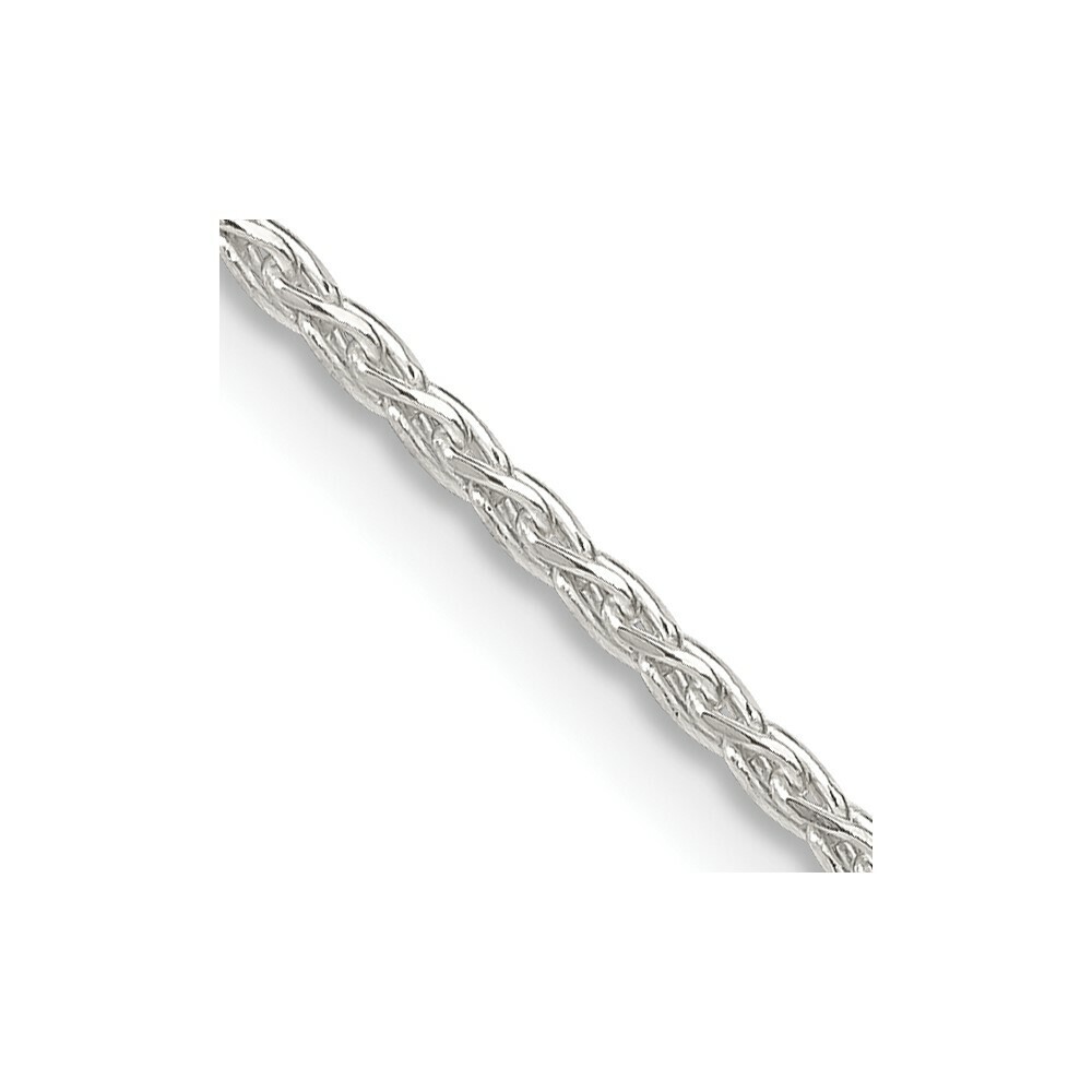 Sterling Silver D/C Spiga Chain 16″, 18″, 20″, 22″, 24″, 26″, 28″, 30″ Lengths