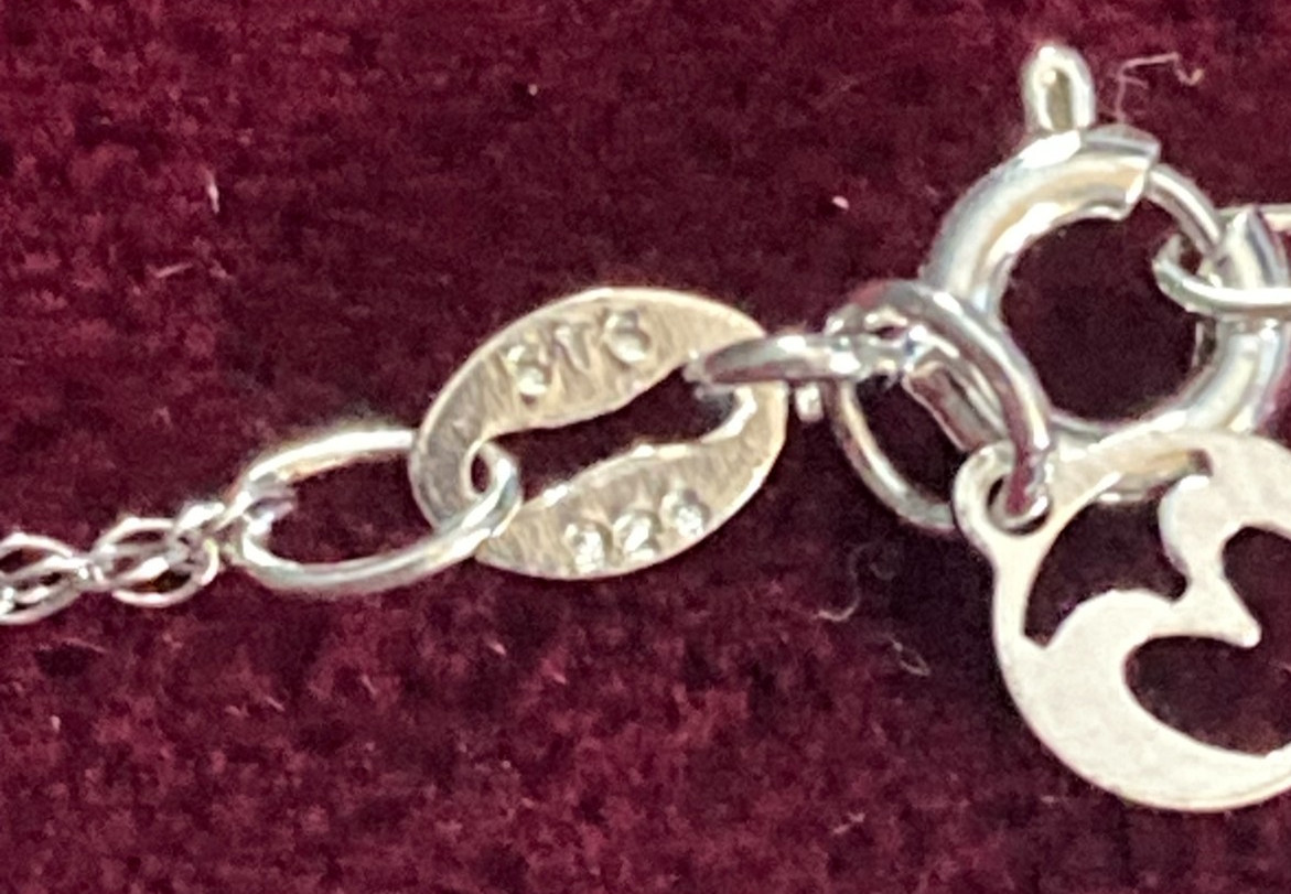 .925 Sterling Silver STS 1mm ROPE CHAIN 30″ Necklace spring ring