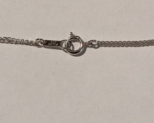IEI Sterling Silver 14″ Chain Necklace 925 Silver Chain UNISEX