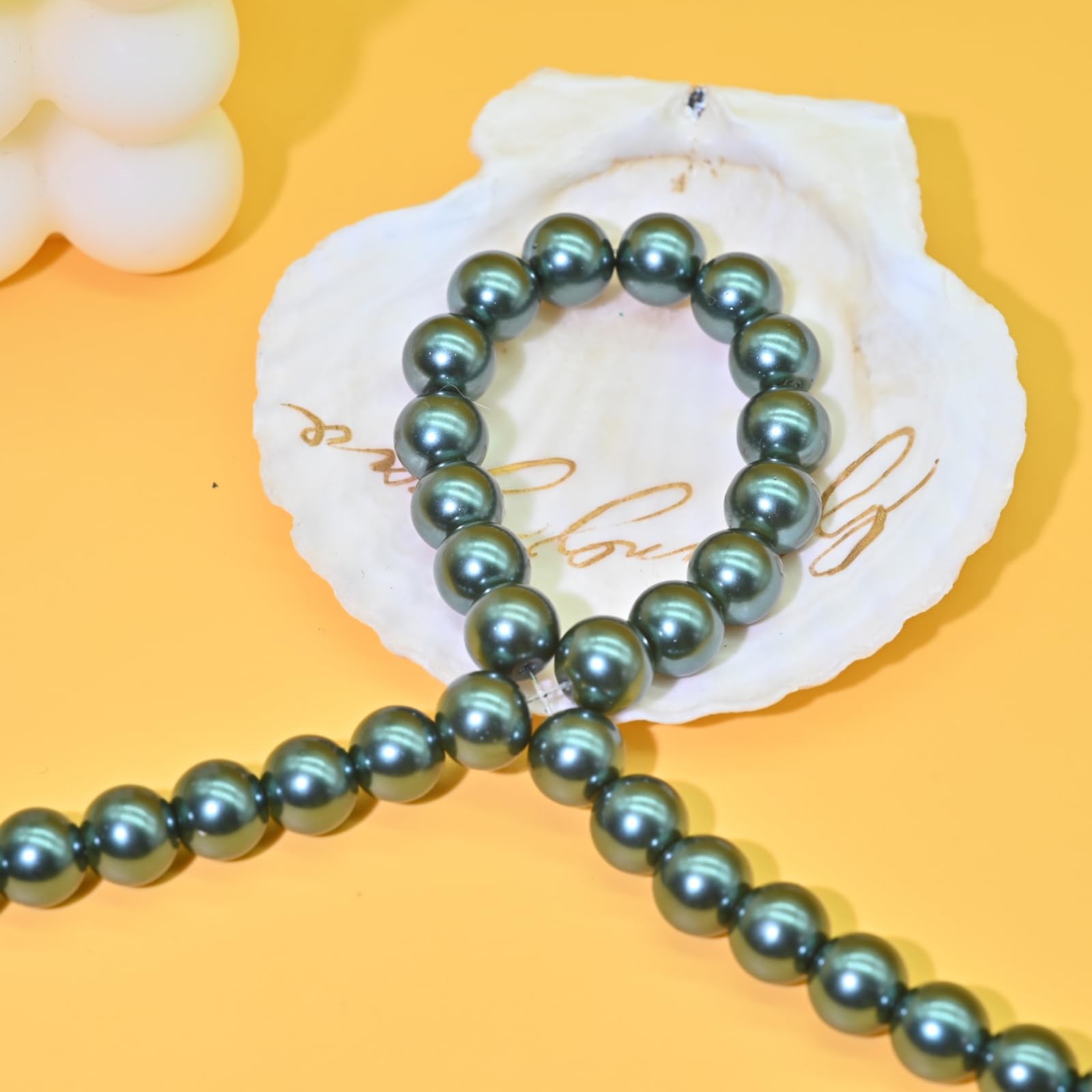 Colorful Mood Choker Baroque Bead Imitation Pearls Necklace, Women, Adults – 11