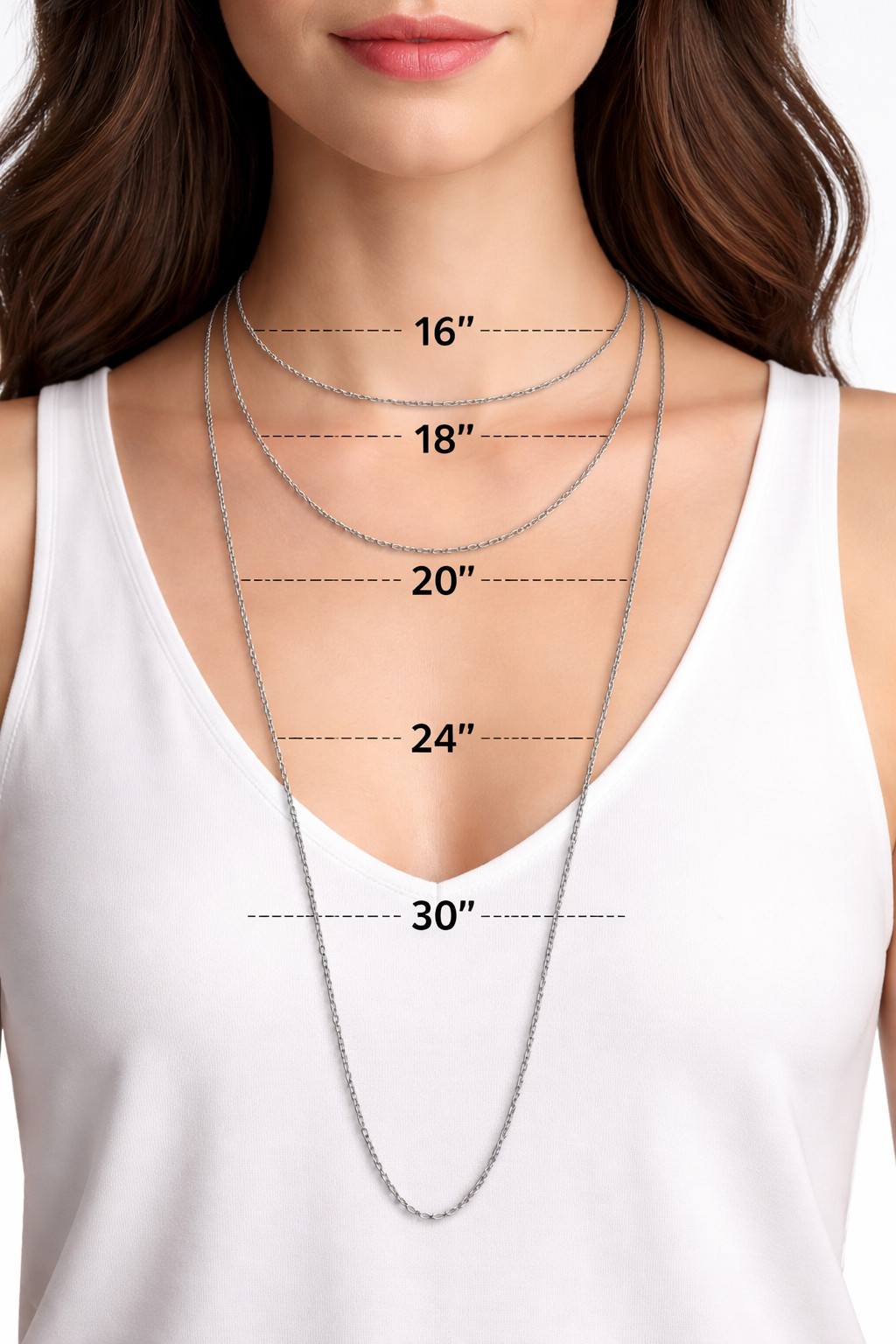 Real 10k Gold Rope Chain Necklace 2.5mm 16″ 18″ 20″ 22″ 24″ 26″ 28″ Men Women