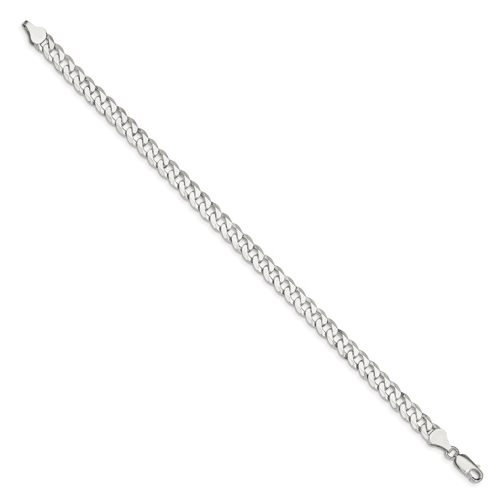 925 Sterling Silver 2.3-14mm Curb Chain Necklace 7-30 Inch Mens Womens