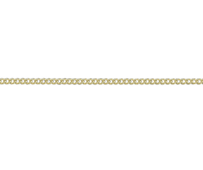 9ct Yellow Gold 1.6mm Curb Open Link Chain 28″ / 70cm Neck Chain (G1818C)
