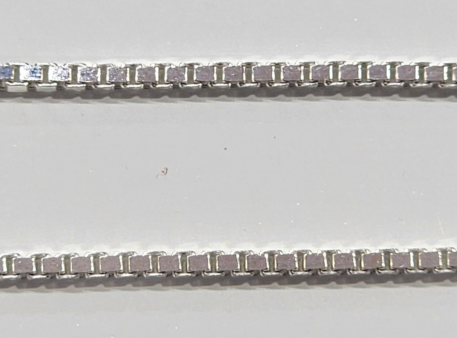 Box Chain Necklace 1.5 mm thick Real 925 Sterling Silver All sizes