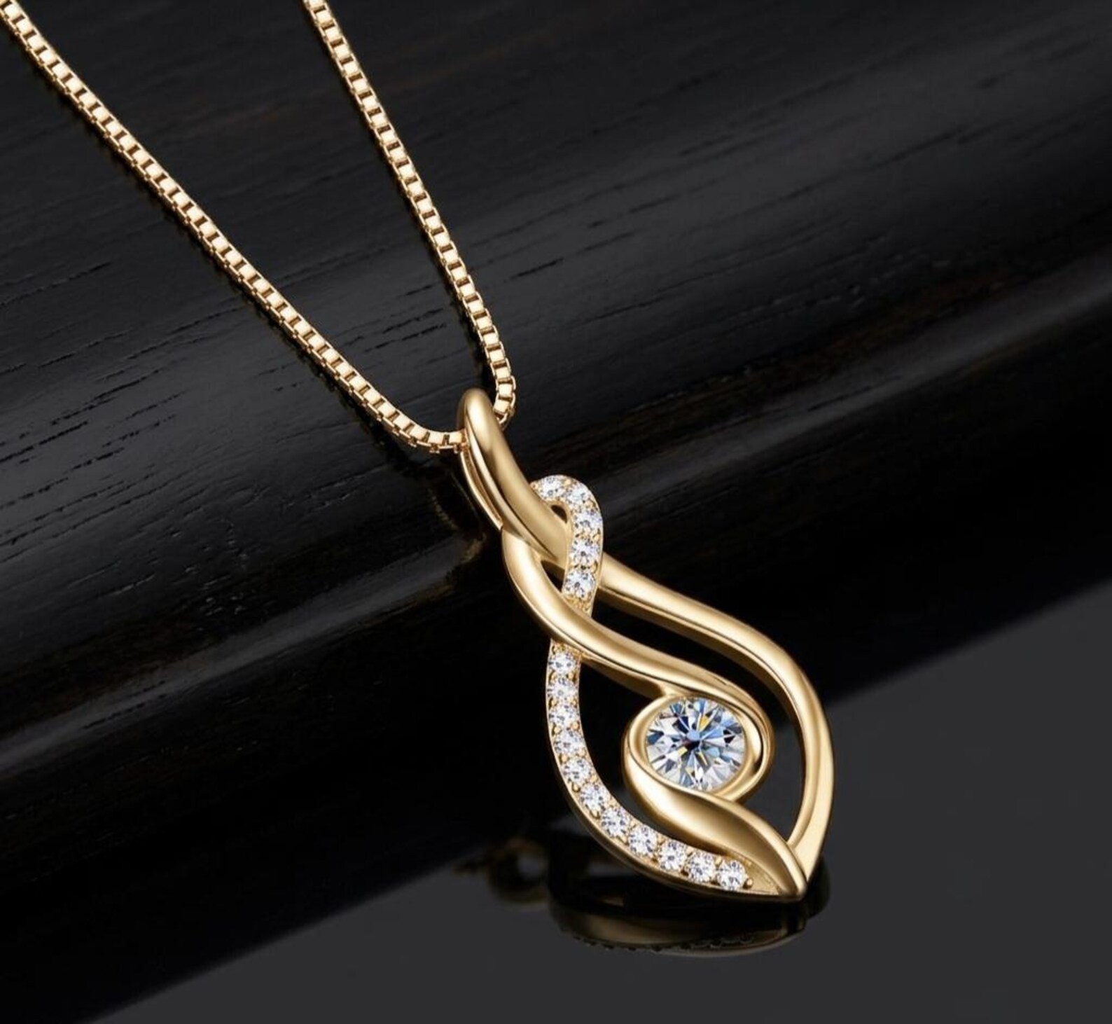 2ct Genuine Moissanite 925 Sterling Silver Brilliance Pendant Mother’s Day Gift