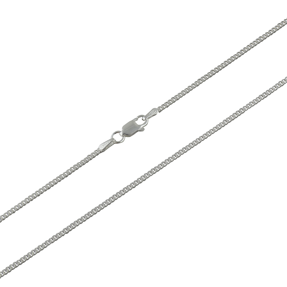 Sterling Silver 1.8mm CURB Chain Necklace 925 Italy 16, 18, 20, 22, 24, 30″ NEW