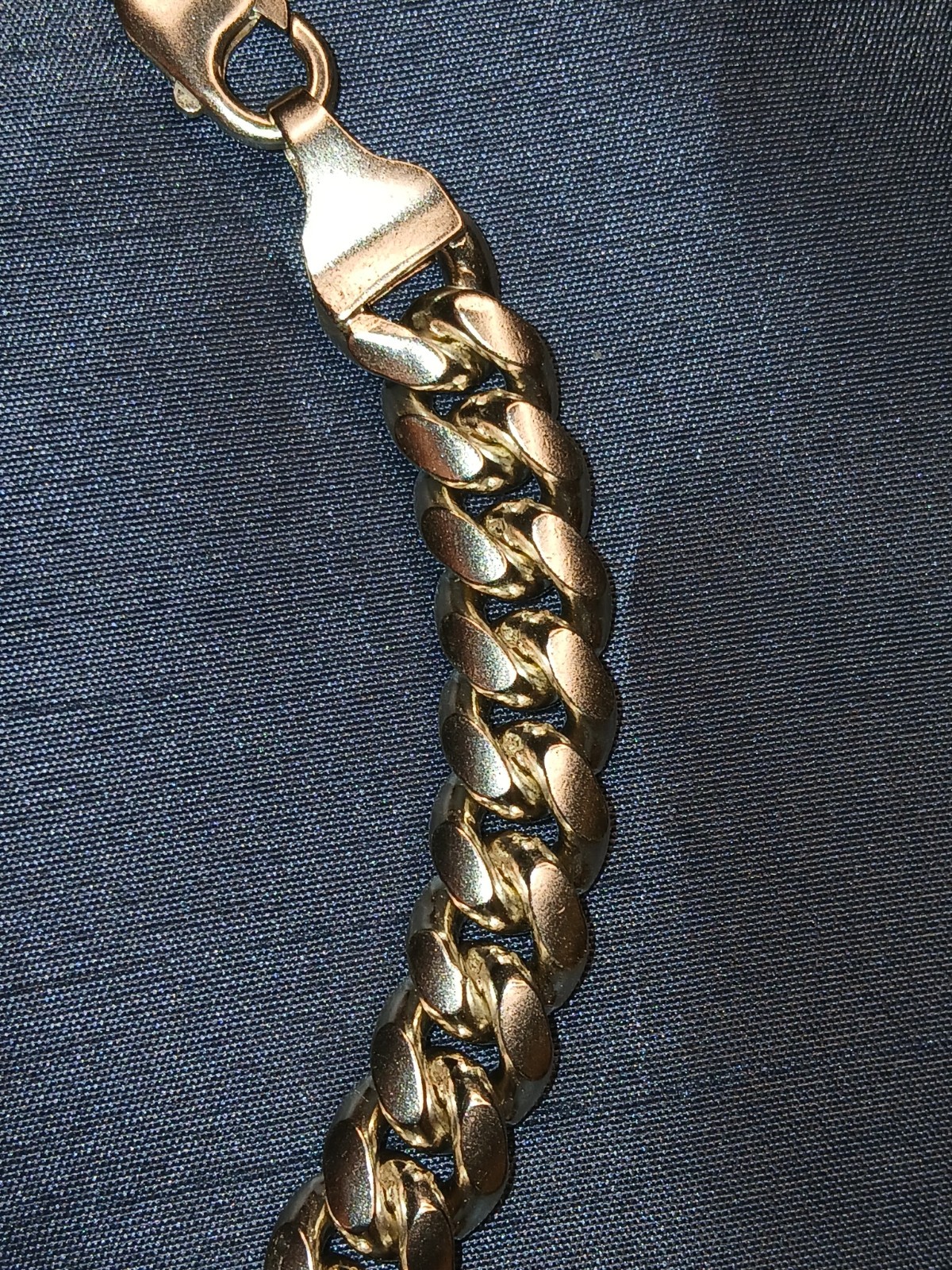 Sterling Silver 200gram SOLID Cuban Neck Chain 20 Inch 12MM Lobster Clasp