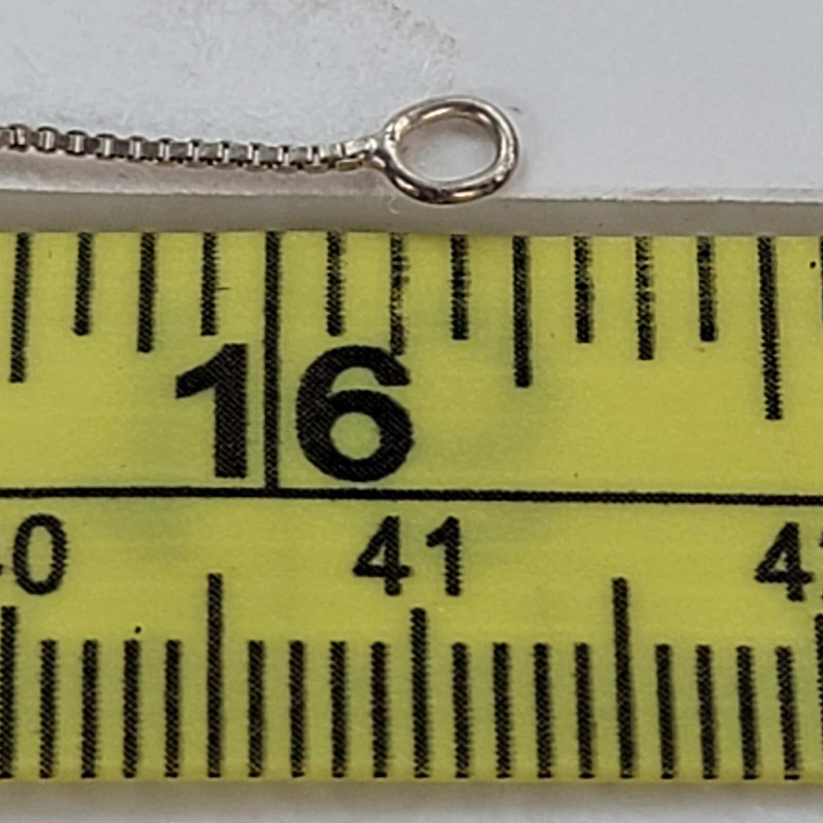 Italy 925 Sterling Silver Palm Tree Pendant Necklace 16 in Spring Ring Clasp